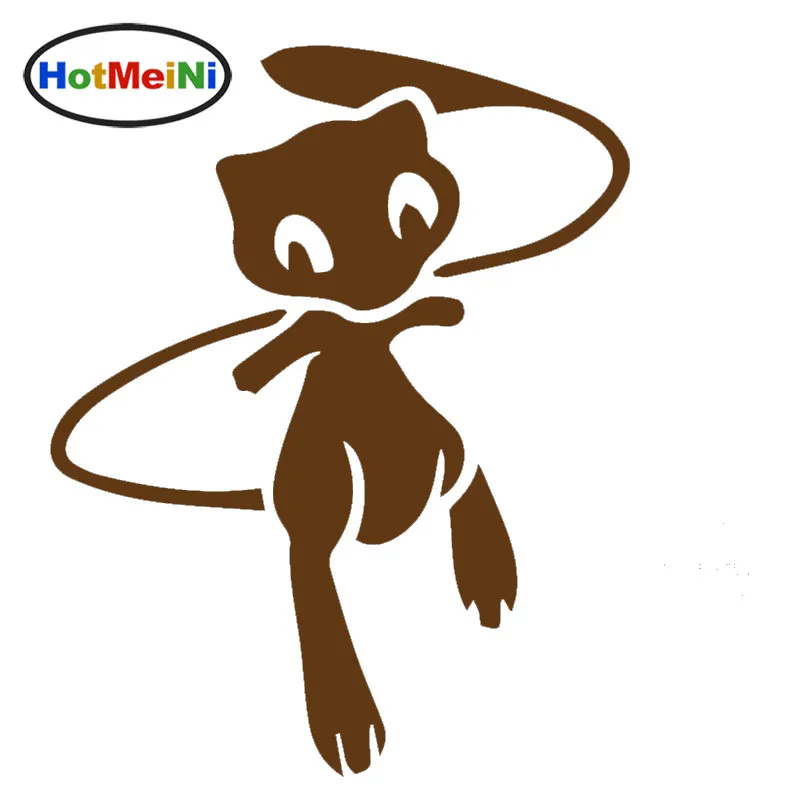 

Children Love Cartoon Characters Pokemon Mew Car Sticker for Truck Minicab SUV Motorcycles Canoe Car Covers Vinyl Decal 9 Colors