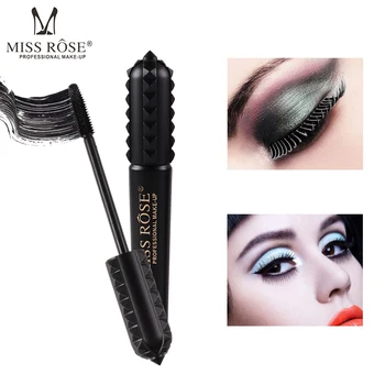 

Miss rose eye makeup curling thick mascara waterproof long lasting eyelash extension 4D silk fiber black mascara MS179