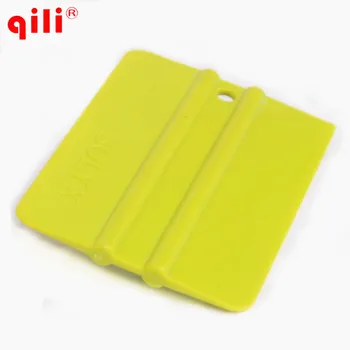 

10pcs/loy Soft Plastic Apple Green color Car vinyl Film sticker wrapping Scraper squeegee tools Free shipping