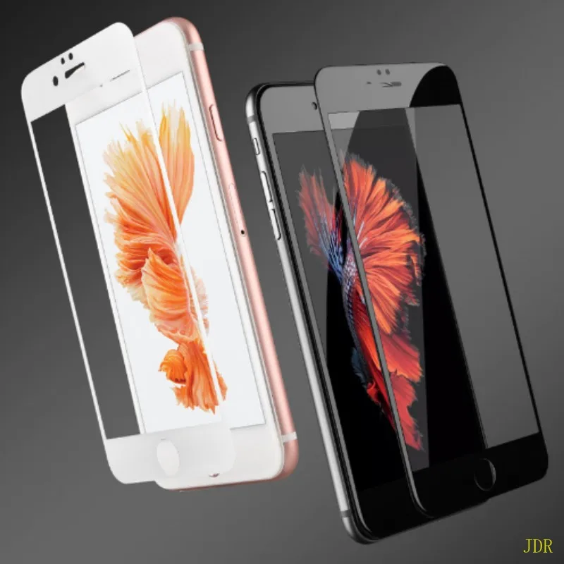 5D Премиум Закаленное стекло для iPhone 6 6S 7 8 Plus i6 i7 i8 X i10 полный корпус изогнутый