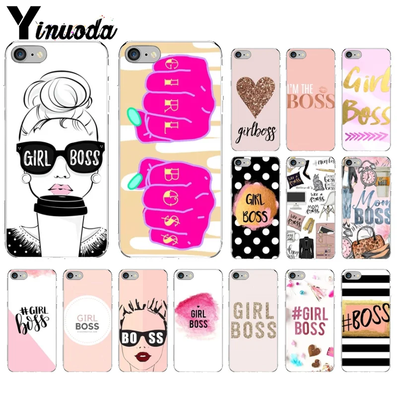 

Yinuoda VOGUE Christmas Princess Girl Female boss Soft Shell Phone Cover for Apple iPhone 8 7 6 6S Plus X XS MAX 5 5S SE XR