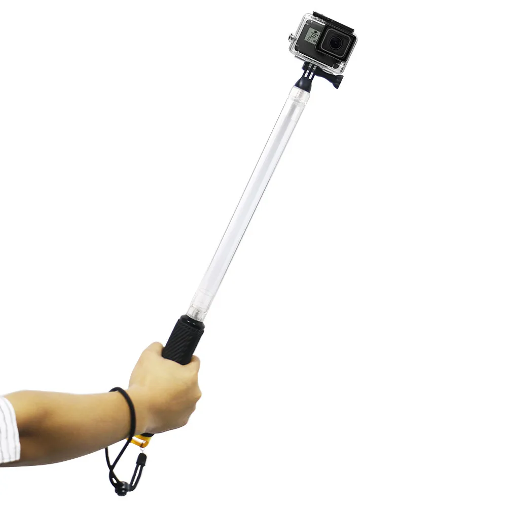 Waterproof selfie stick 1727 inch Diving skid selfie stick Removable Monopod for GoPro Hero 5 6 SJCAM Sports 40AP29 (9)