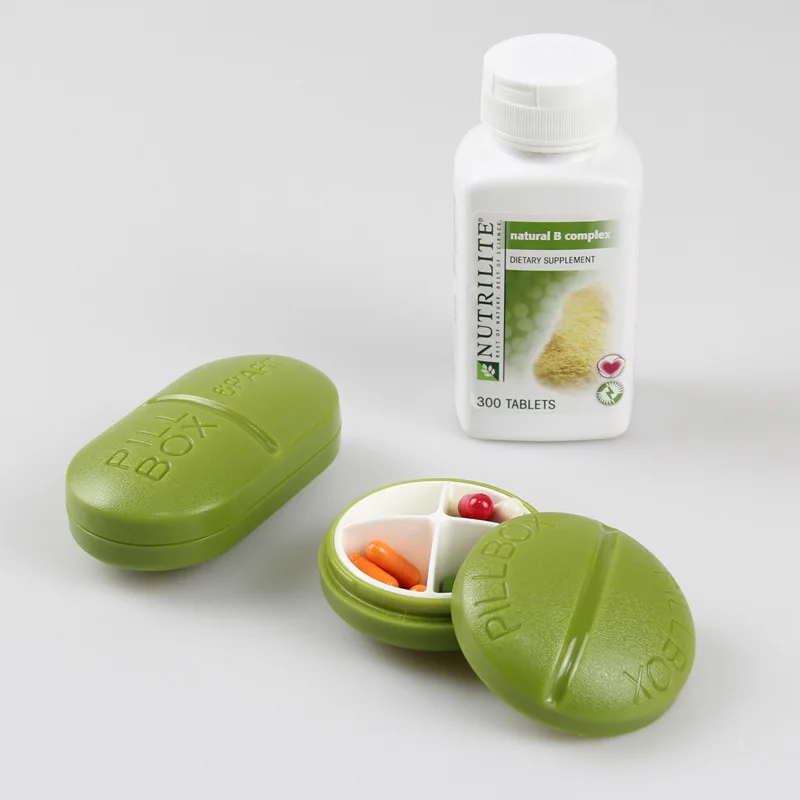 

Portable Travel Mini Medicine Storage Box Sealed Drug Pill Box Candy Color Plastic Small Medical Box Dustproof Daily Necessities