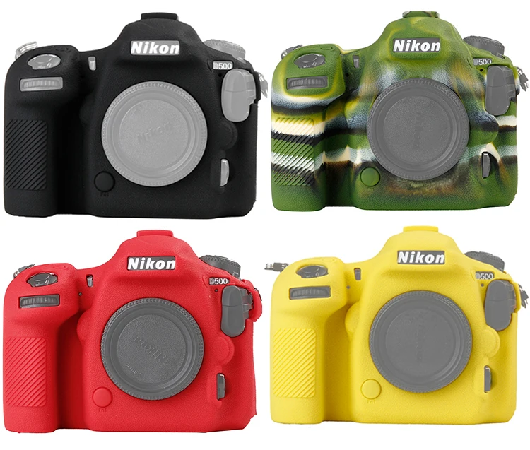 Сумка для камеры nikon D500 легкий чехол для камеры защитный чехол для камеры nikon D500 камуфляж черный цвет красный