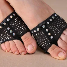 Новое поступление костюм для танца живота защита каблука профессиональные Балетные танцевальные носки 1 пара живота ноги стринги