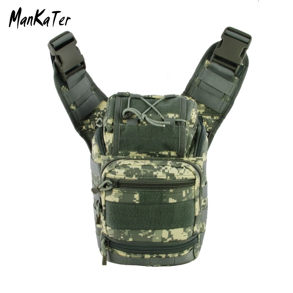 

ManKaTer Free Shipping High Quality Outdoor Tactical camouflage Waterproof Military Multi-function oblique satche Camera bag