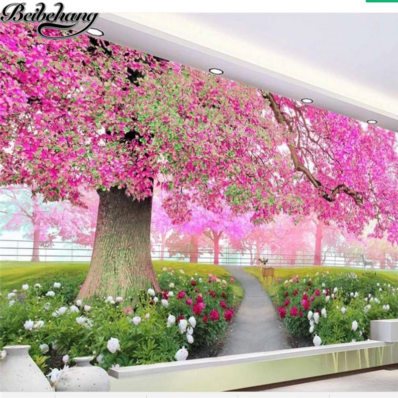 Online Shop Beibehang Custom Photo Mural Wallpaper Three