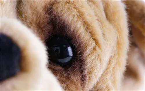 Fancytrader Realistic Plush Shar Pei Dog Toys Simulated Dogs Animal Doll Kids Gift Home Decoration Very Rare Item (7)