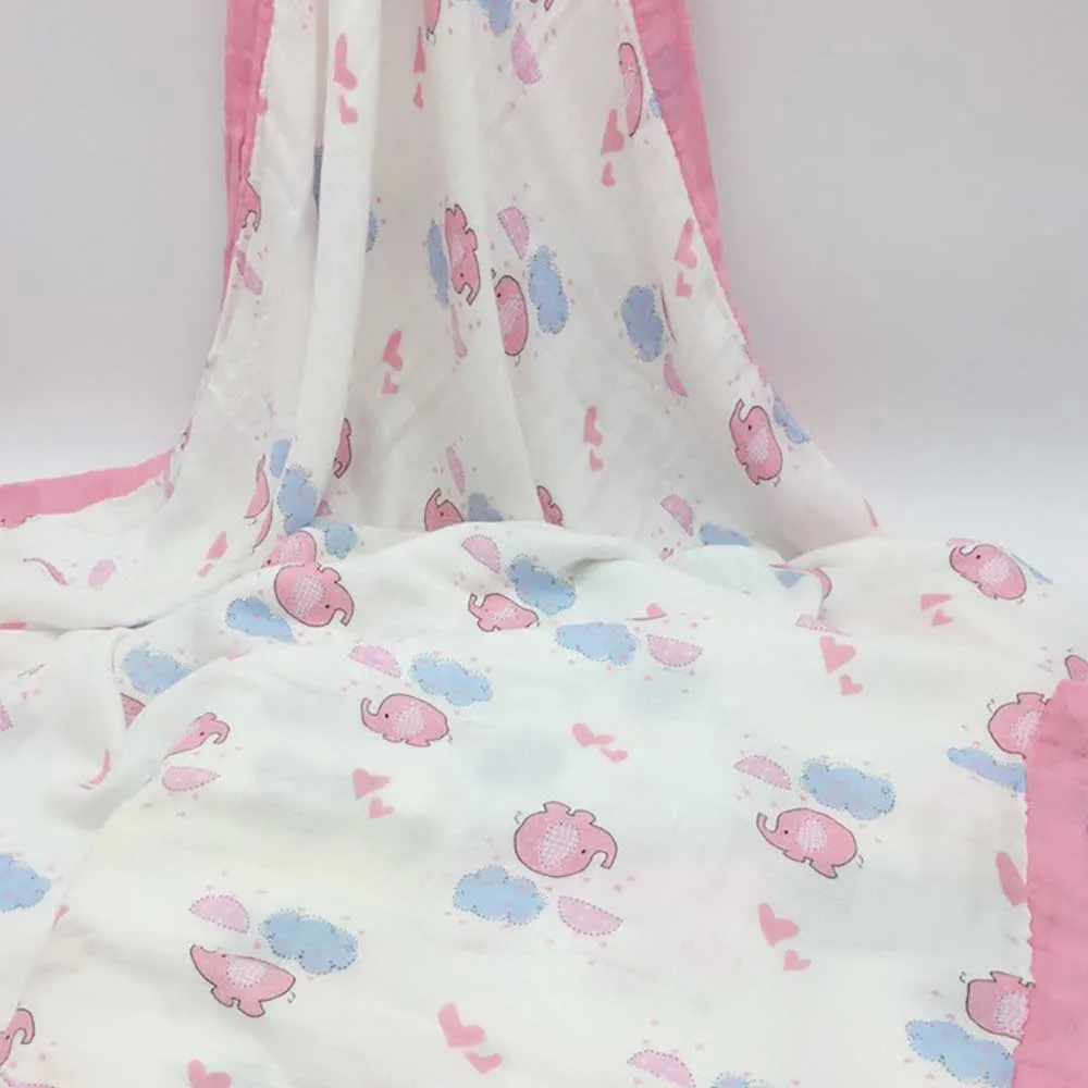 Summitkids маленьких swaddles бамбука Мягкий хлопок марли Для ванной Полотенца ребенка крышка Полотенца дети Обложка новорожденных Одеяло