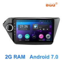 Android 7.0 Car DVD Player GPS for Kia Rio K2 2012-2015 audio car radio stereo navigator with bluetooth wifi built in