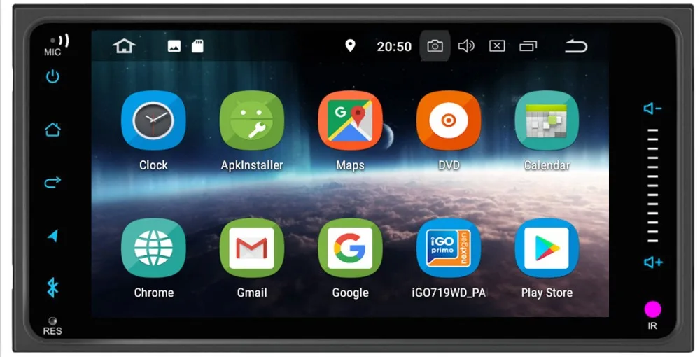 buy 4G Android 9.0 2 DIN Car DVD GPS for Toyota Terios Old Corolla Camry Prado RAV4 Universal radio wifi Capacitive 1024*600RDS DAB+