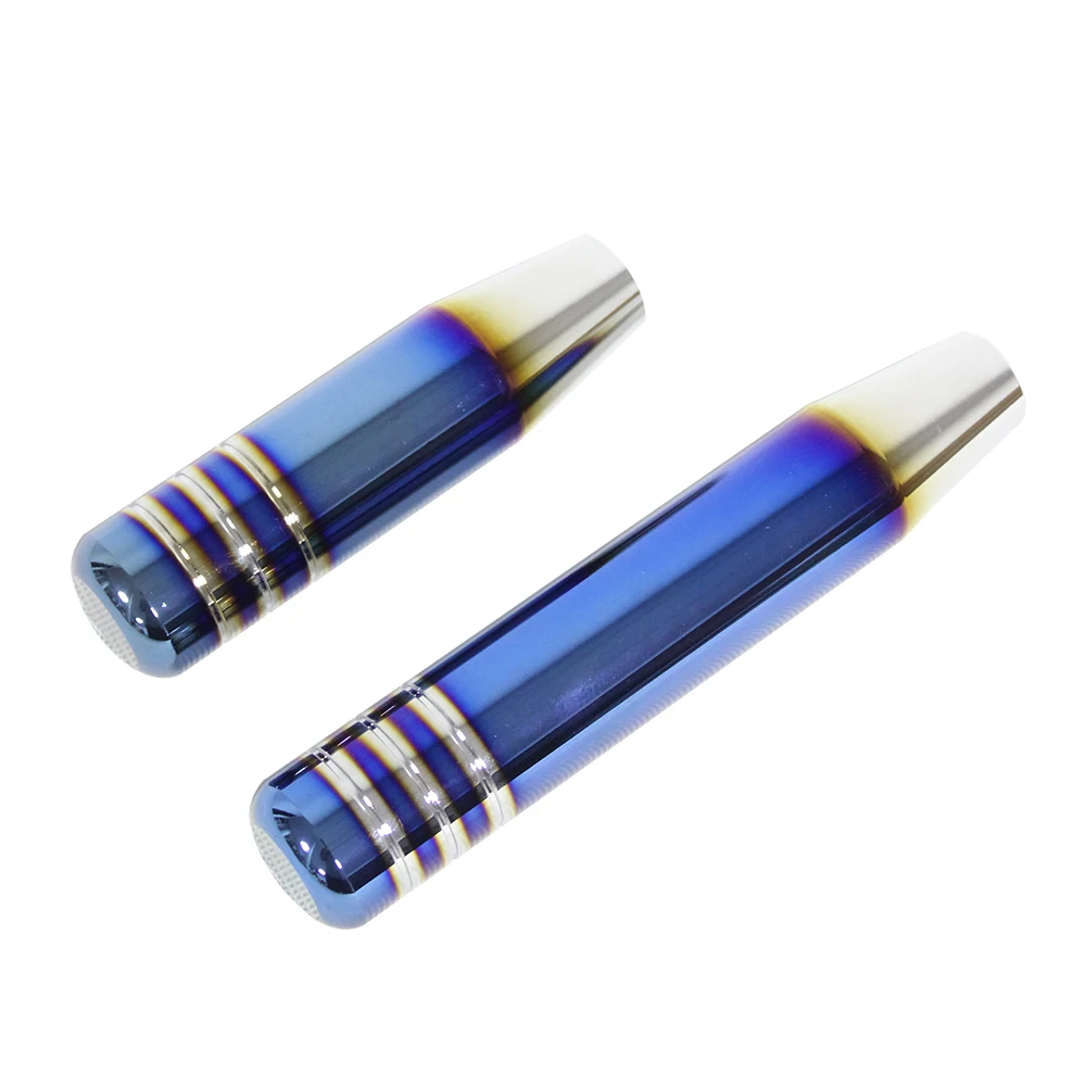 R-EP универсальная алюминиевая ручка переключения передач 13 см 18 см жареная синяя гоночная ручка переключения передач для большинства автомобилей