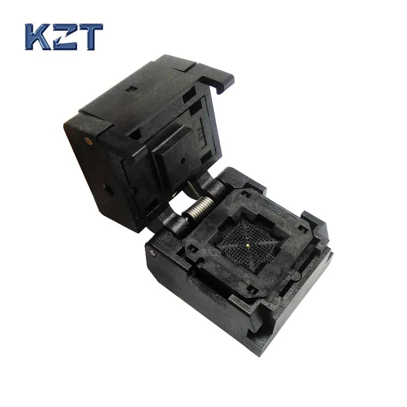 

QFN52 MLF52 IC Test Socket Pitch 0.5mm IC550-0524-010-G Burn in Socket Size 8*8 Flash Adapter QFN Programming Socket