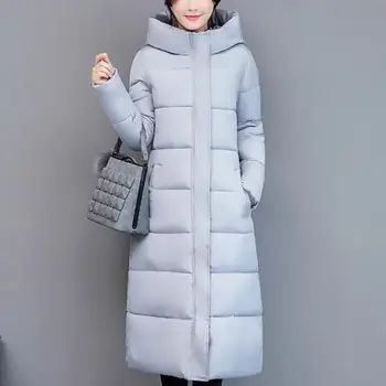 

2020 New Winter Jacket Women Hooded Thicken Coat fashion Warm Down Cotton-Padded Long Wadded Jacket Coat
