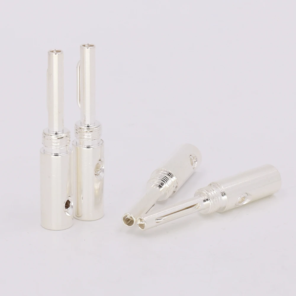 

Viborg X8Pcs High Quality hifi audio 4mm Speaker cabel extension Banana Plug adapter
