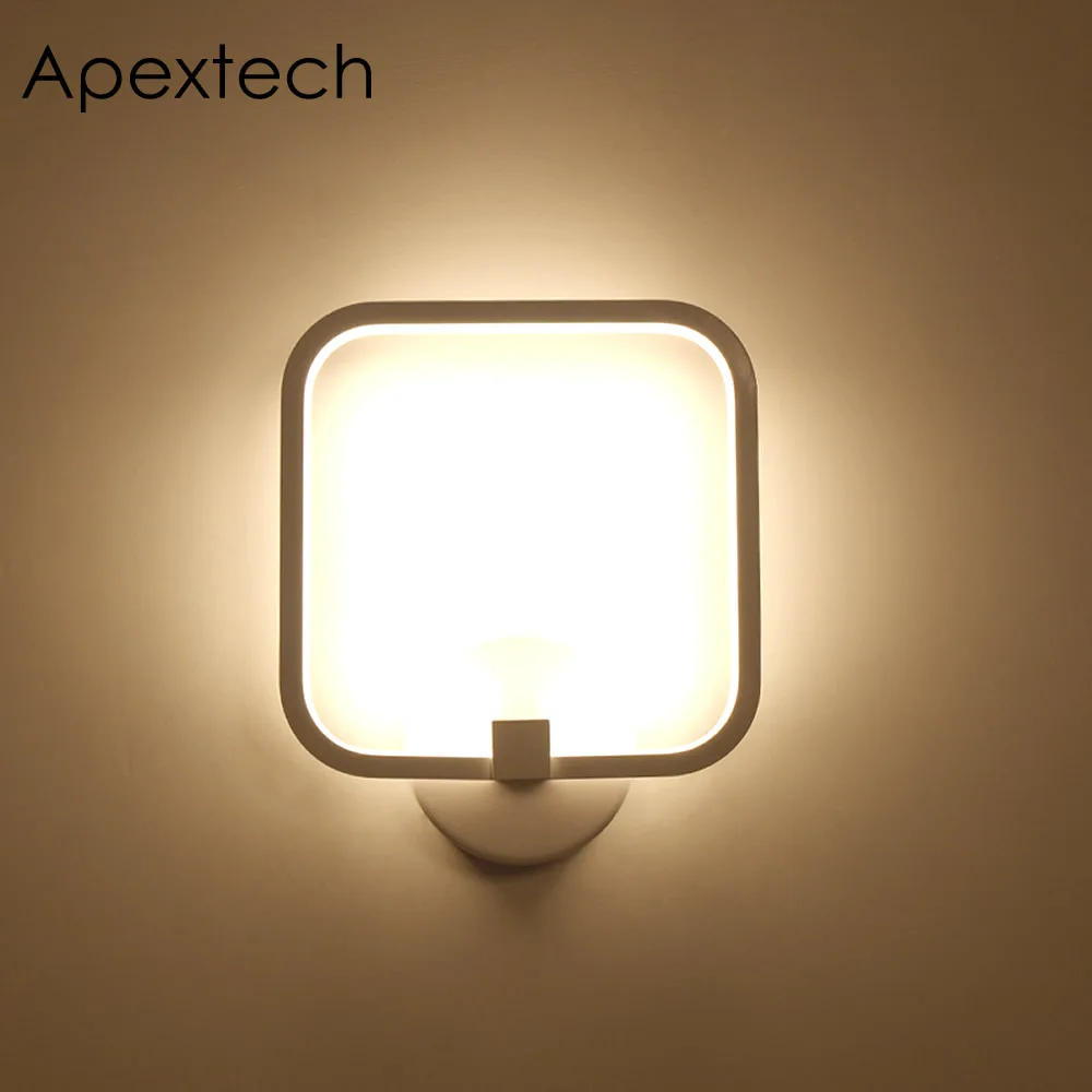 

Apextech Contracted LED Wall Lamp 12W 20CM Bedside Night Light Wall Mounted Corridor Study Room Bed Room Lights AC85-265V