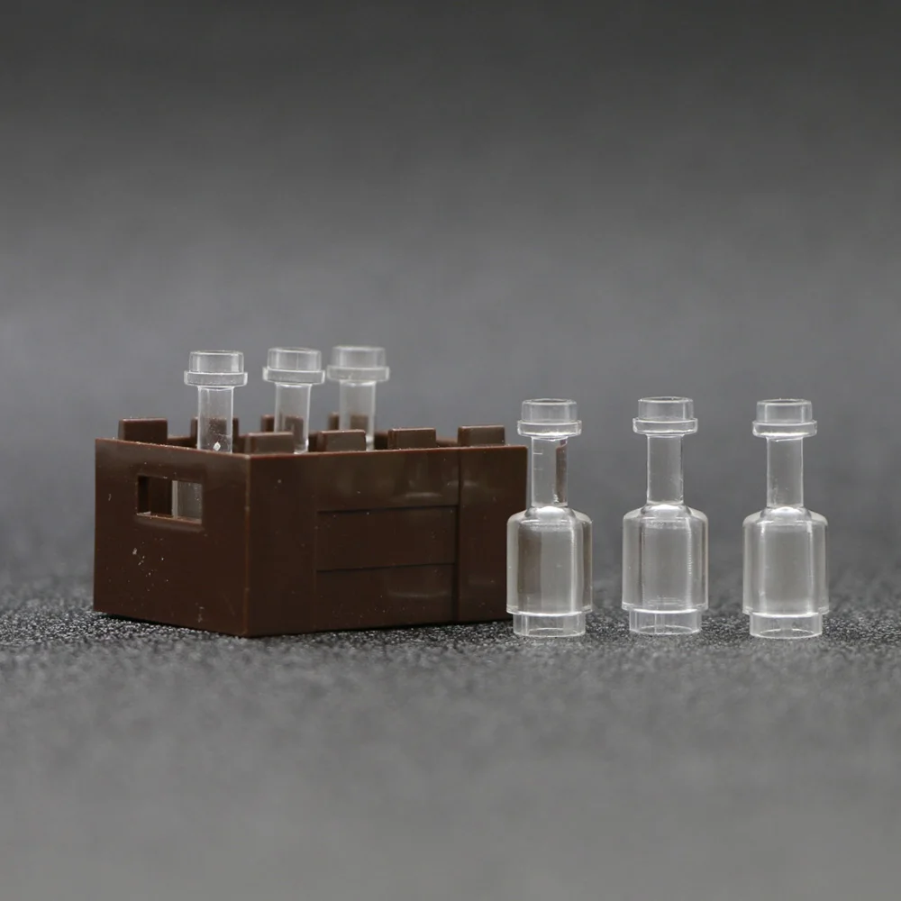 compatible legoed white bottle