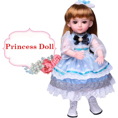 45 см игрушки для девочек, Интерактивная говорящая кукла, игрушки для Реборн, куклы brinquedo menina, виниловая кукла для тела, говорящая и поющая принцесса - Цвет: 2