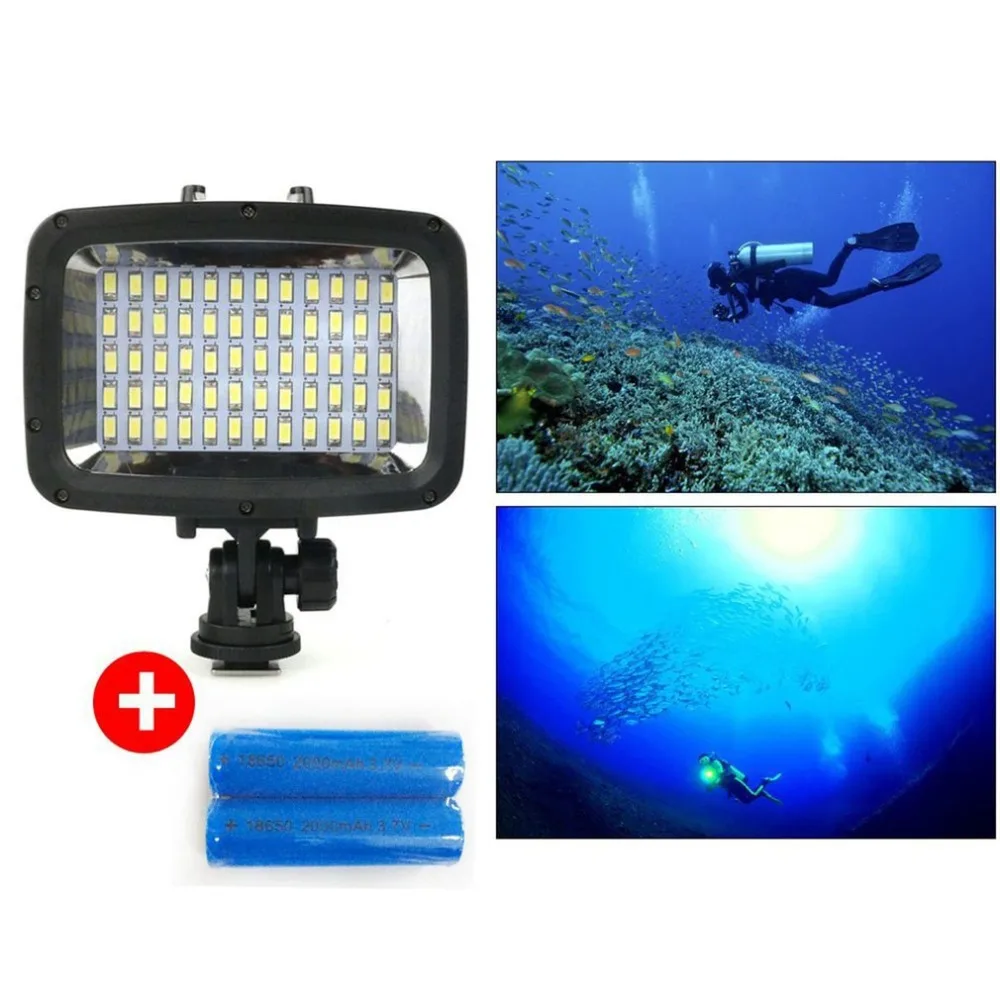

SL-101 Diving Camera Video Light Ultra Bright 1800LM 40M Underwater Camera Photography Lamp 3 Modes for GoPro