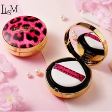 LISM Леопардовый консилер подушечка BB крем стойкий увлажняющий консилер отбеливающий воду подарок Замена макияжа