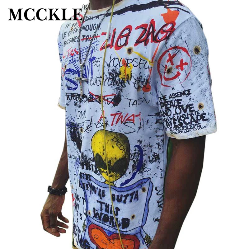Мужская футболка в стиле хип-хоп с граффити, короткий рукав, ручная раскраска, круглый вырез, футболки для влюбленных, унисекс, футболка, лето, пара, уличная одежда, Топ Плюс 5XL