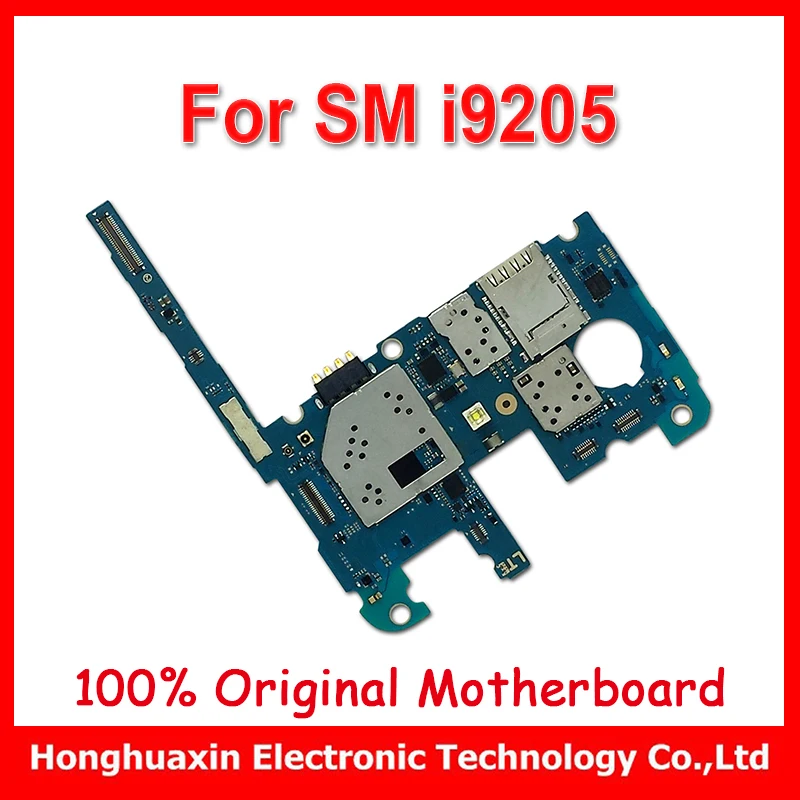 

Unlocked Original main Board For Samsung GALAXY Mega 6.3 i9205 Motherboard Logic chips Board with android system