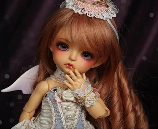 

Free Shipping!Makeup&eyes Included!Top Quality 1/8 bjd Lea Bat Children Ver. Sp. Tan [Bati] BB Baby Doll Exquisite Toy Adult