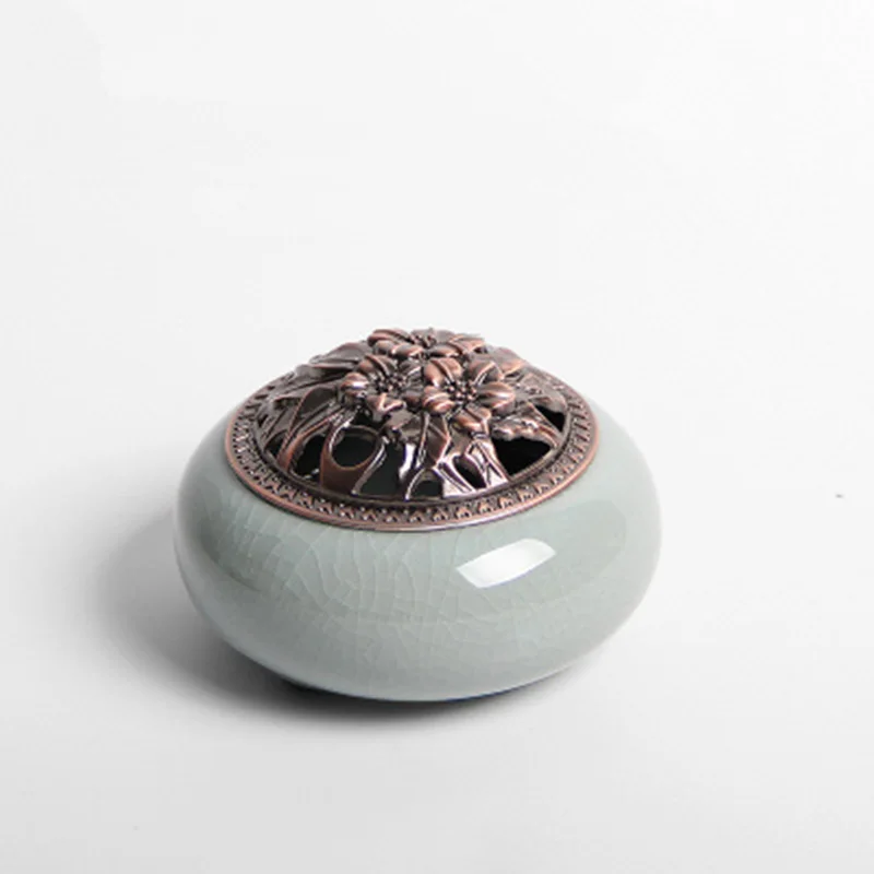 Благовония Celadon керамическая горелка будды ручной работы античная медь