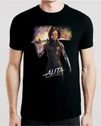 ALITA битва Ангел приставка для видеоигр для мужчин черный футболка хлопок S-6XL мультфильм унисекс новая модная бесплатная