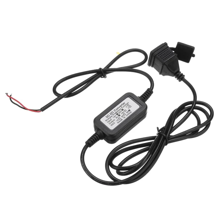  Moto USB Ladegerät DC 12 v zu 5 v Adaptateur Alimentation Telefon GPS Netzteil Anschluss Buchse Lad