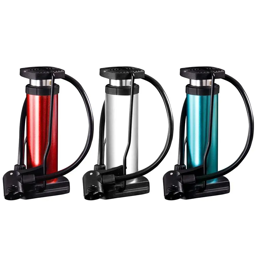 

Household Ultra-Light Mini MTB Bike Portable Pump Electro-Mobile Motorcycle 120 Psi High Pressure Foot Pump with Pressure Gauge