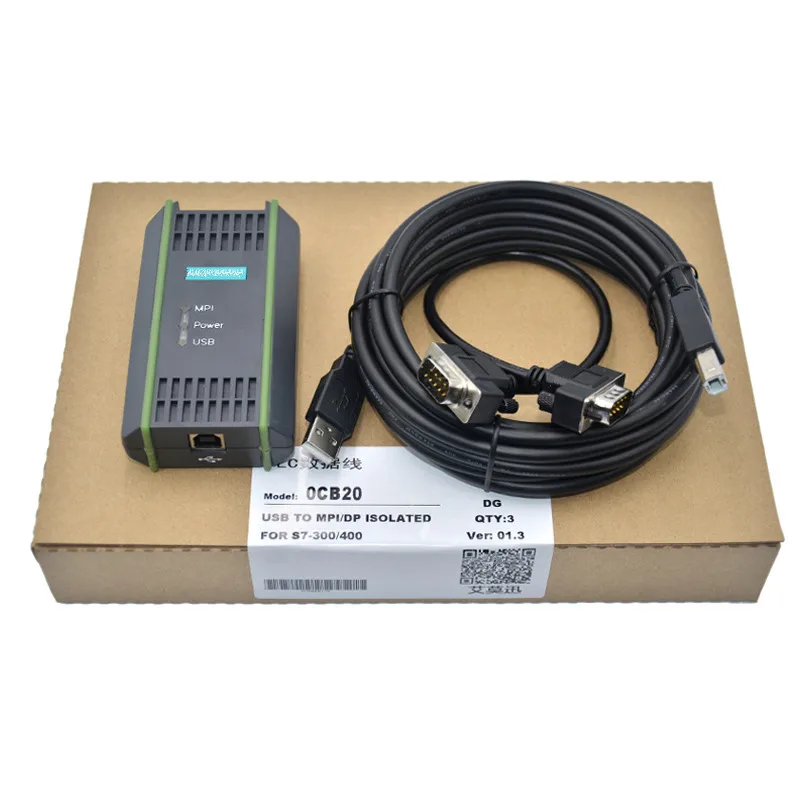 

NEW PLC PROGRAMABLE CABLE 6ES7972-0CB20-0XA0