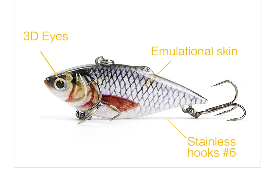 Vib Fishing Lures Set 06