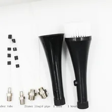 2 трубки rube+ 2 внутренних трубы liuqid+ 1 щетка+ 1 рожок Замена для черной автомойки tornador пистолет z-010& k102& k1086pcs/комплект