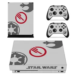 Star Wars кожи Стикеры наклейка для microsoft Xbox One X консоли и контроллеры Скины Стикеры s для Xbox One X винил