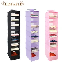 9 Клеток Висячие Коробка Нижнее Белье Сортировка Одежды Обуви Жан Почту Двери Стены Шкаф Организатор Шкаф Хранения Organizadores Мешок(China (Mainland))