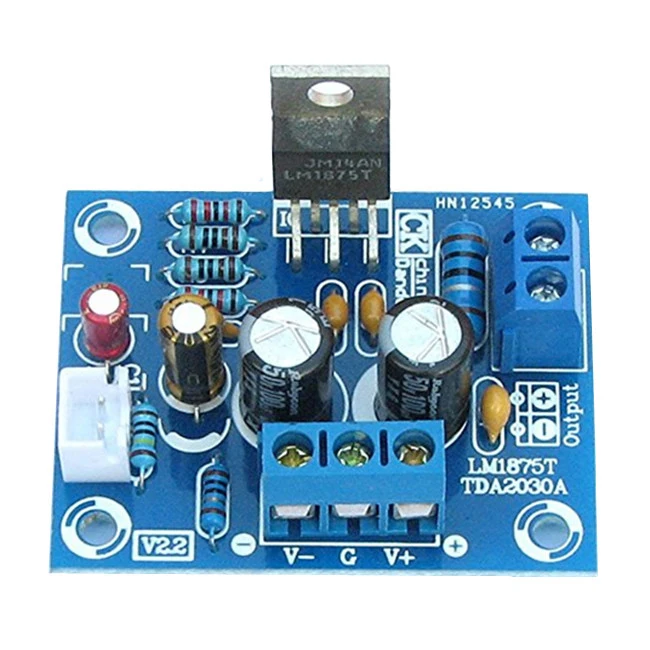 20 Вт HIFI моноканальный стерео аудио усилитель LM1875T плата модуля DIY Kit | Электроника