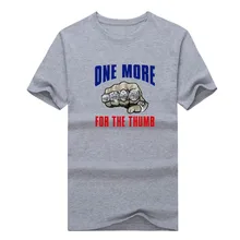 Tom Brady one more for the thumb Patriots 2016 SUPER BOWL LI CHAMPIONS T-shirt 100% cotton fans New England T Shirt 0207-1