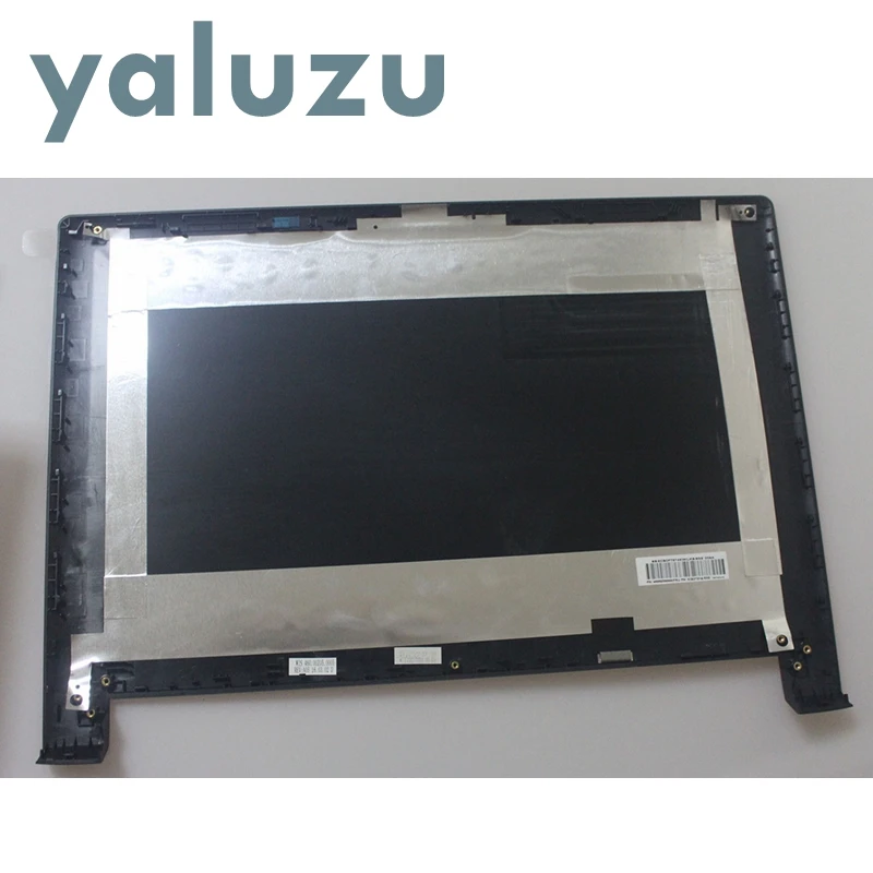 YALUZU для lenovo Ideapad Flex 2 15 Flex2-15 Flex 2-15D lcd задняя крышка Крышка чехол Топ чехол черный 5CB0F76749 для No Touch