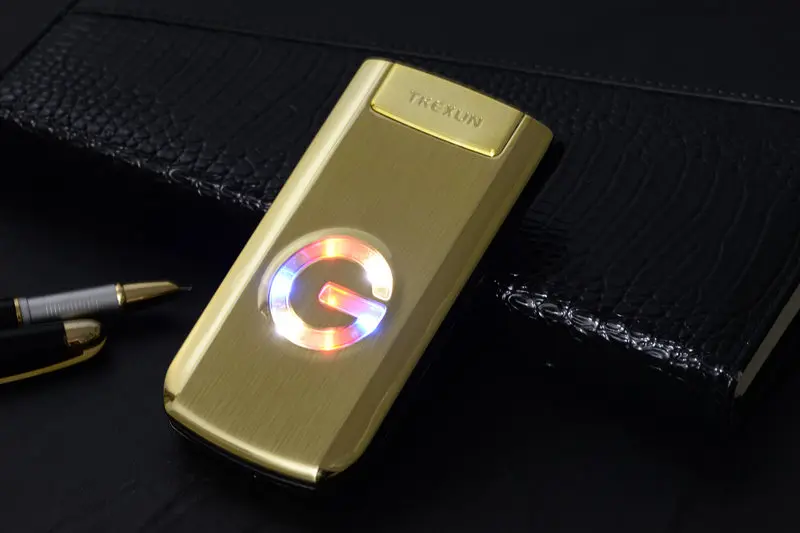 TKEXUN G9000 тонкий раскладушка мобильный телефон для пожилых людей флип русский Ключ Dual Sim металлический фонарь дополнительный светильник