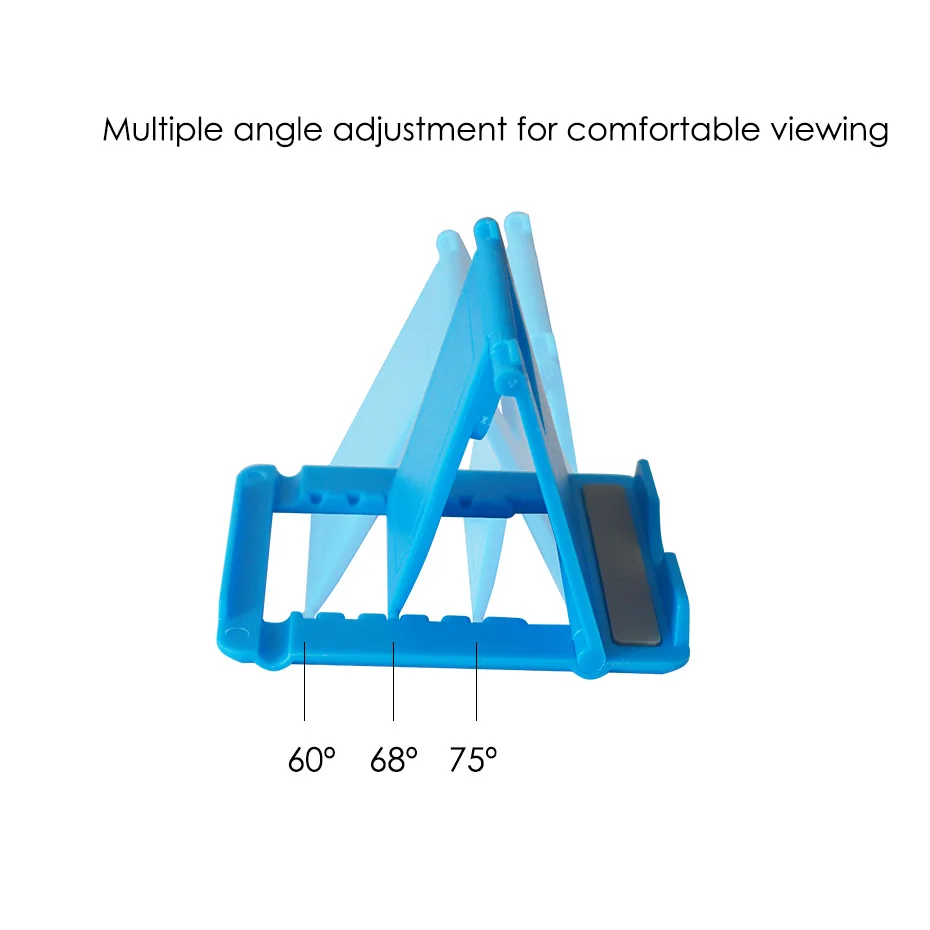 Складная подставка для планшета, настольный держатель для телефона, Пластиковый Регулируемый кронштейн для iphone, ipad, samsung, huawei, xiaomi, планшетов, 6 цветов
