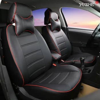 

Yuzhe Leather car seat cover For Citroen C3-XR 2015 C-Elysee 2015-2013 C4 Aircross Picasso C4L C5 accessories styling cushion