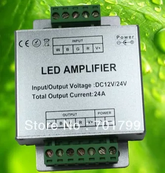 

LED RGBW 4channel amplifier,DC12-24V input,6A*4channel output