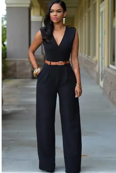 Jumpsuit Women Long Pants Rompers Sleeveless V-neck Summer Wide Leg Pants  Jumpsuirt With Belt Sexy Club Party Overalls » Natna Shop - Fashion &  Accessories Market Place Custom T-Shirt Design Eritrean Ethiopian