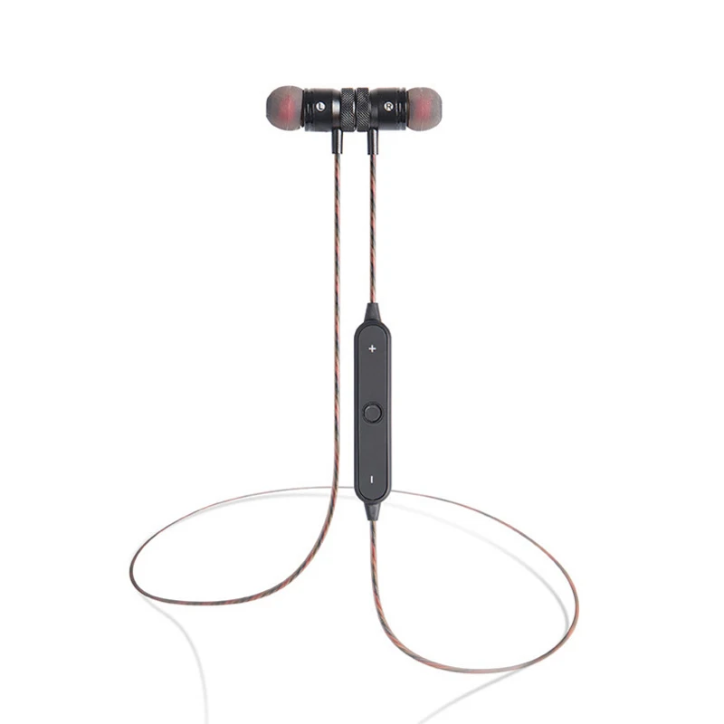 

Bluetooth V4.1 Wireless Sport Running Earphone Stereo In-ear Magnet Earbud With Microphone Earphone For iphone Sumsang Xiaomi