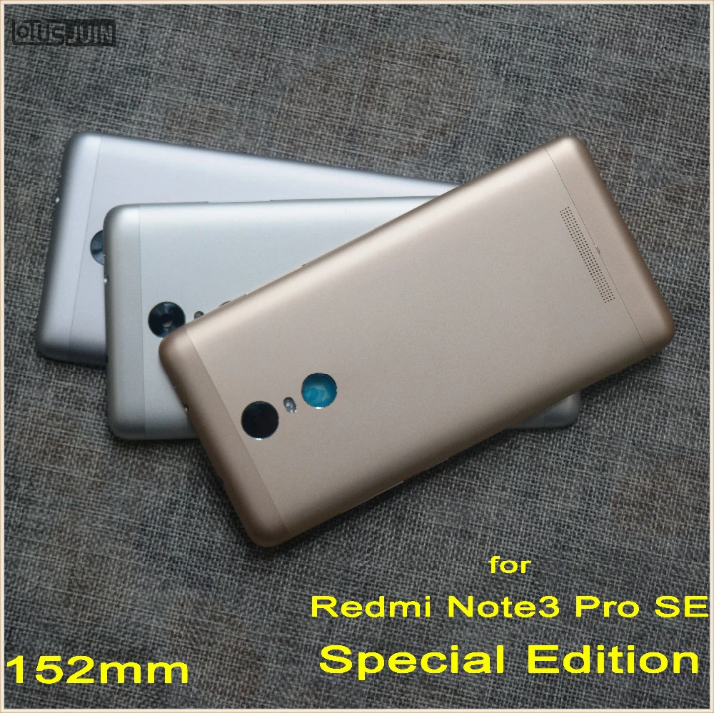 

1pcs Back Cover Battery Door Housing Replacement Part for Xiaomi Redmi Note 3 Note3 international Pro SE Special Edition 152mm