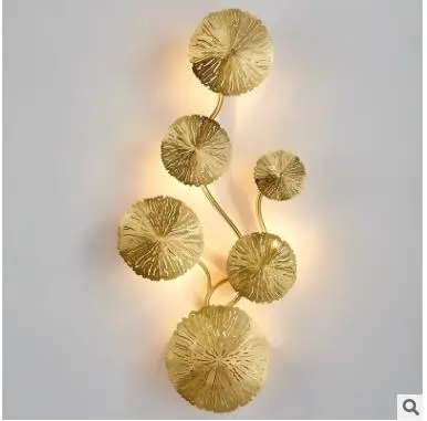 

Nordic post-modern contracted bedside living room wall lamp American country retro wall lamp staircase corridor corridor wall la