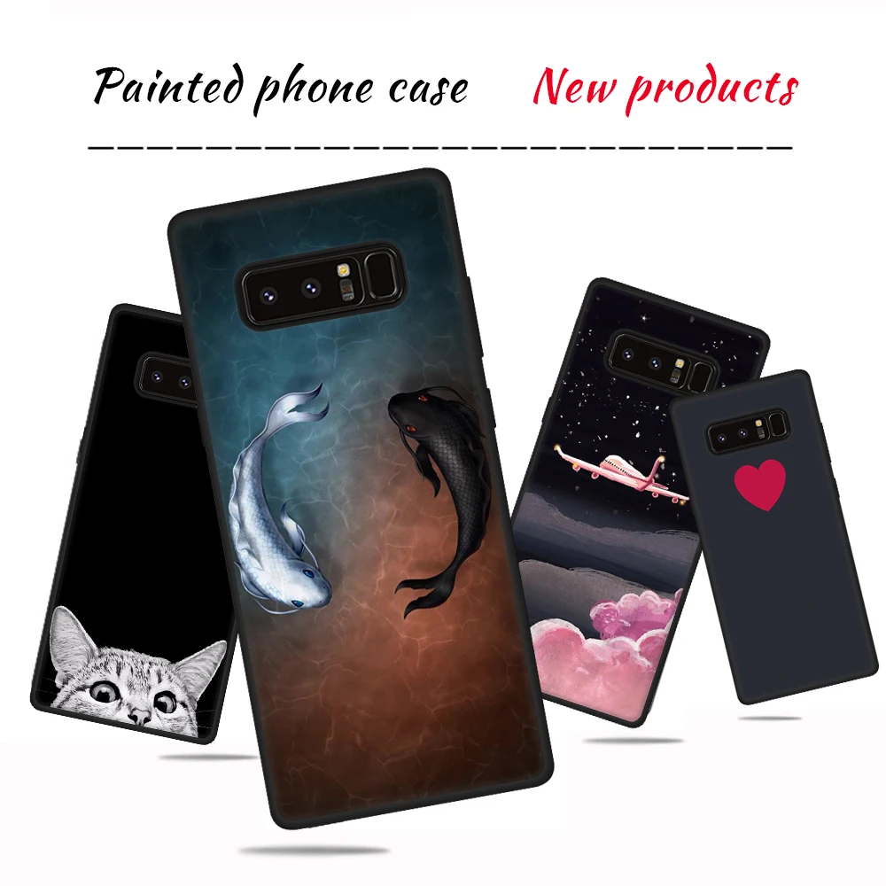 Phone Case For Samsung Galaxy A6 A8 J4 J6 Plus 2018 S9 S8 PLUS A5 J3 J5 J7 2017 A9 Star Lite Note9 J4 J6 2018 Soft Silicone Capa