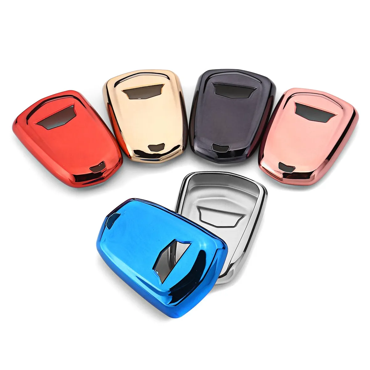 

TPU Remote Smart Key Cover Fob Case Shell For Cadillac ATS CT6 CTS DTS XT5 Escalade ESV SRX STS XTS ELR 2014 2015 2016 2017 2018