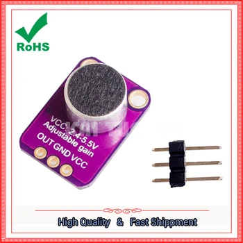 

GY-MAX4466 electret microphone amplifier MAX4466 adjustable module board